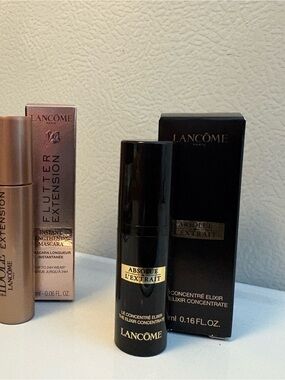 Lancôme Absolue L’Extrait Elixir concentrate & Mascara Flutter Extension samples